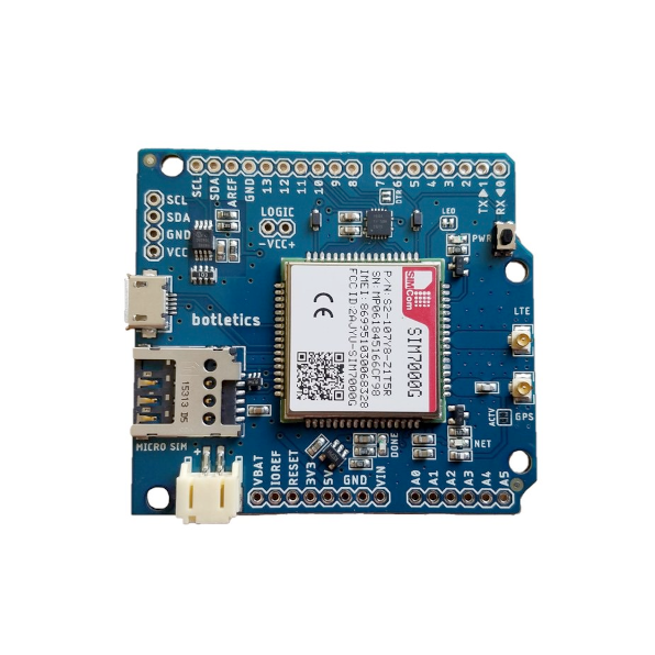 SIM7000 LTE CAT-M1/NB-IoT Модуль сотовой связи