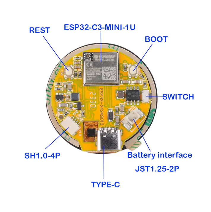 Схема распиновки CYD ESP32-2424S012
